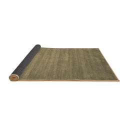 Sideview of Abstract Brown Contemporary Rug, con84brn