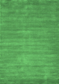 Abstract Emerald Green Contemporary Rug, con84emgrn