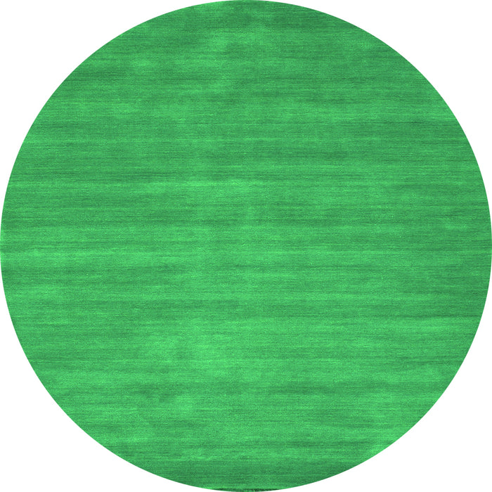 Square Abstract Green Contemporary Rug, con84grn