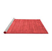 Contemporary Red Washable Rugs