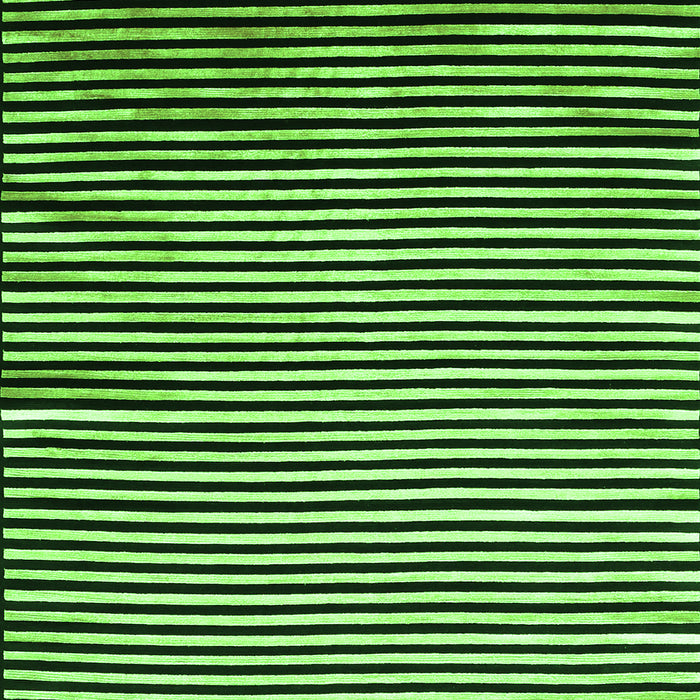 Serging Thickness of Machine Washable Abstract Green Contemporary Area Rugs, wshcon850grn