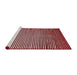 Contemporary Red Washable Rugs