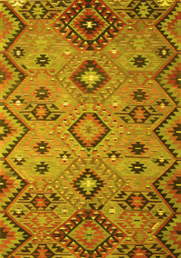 Southwestern Yellow Country Rug, con851yw