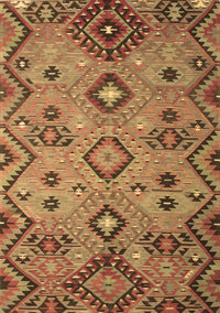 Southwestern Brown Country Rug, con851brn