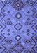 Southwestern Blue Country Rug, con851blu