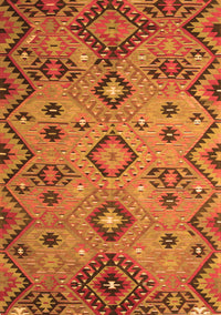 Southwestern Orange Country Rug, con851org