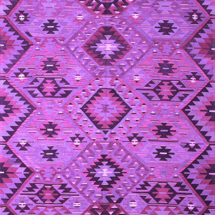 Machine Washable Southwestern Purple Country Area Rugs, wshcon851pur