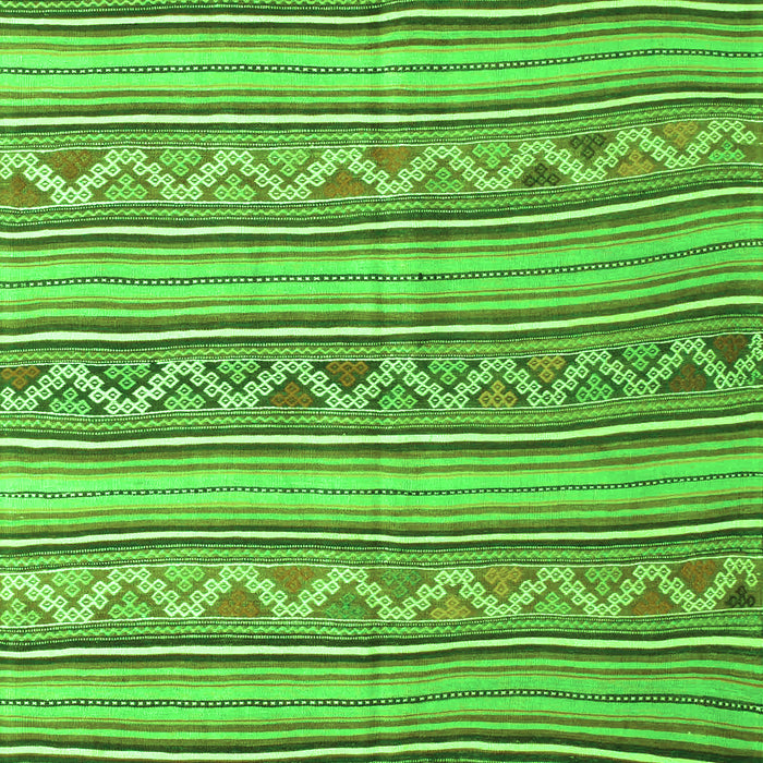 Southwestern Green Country Rug, con852grn