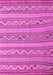 Southwestern Pink Country Rug, con852pnk