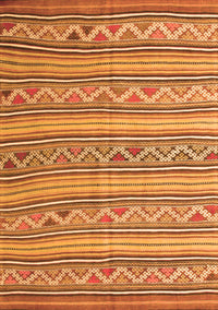 Southwestern Orange Country Rug, con852org