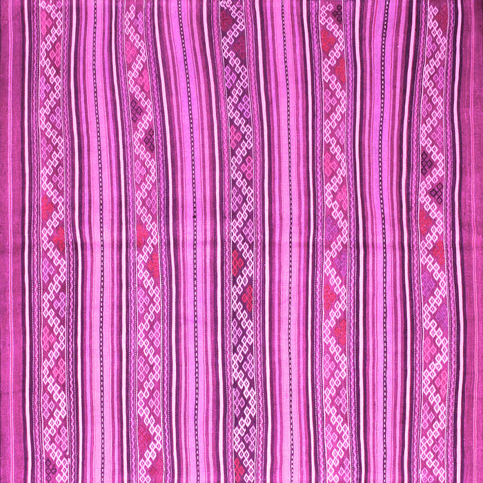 Square Southwestern Pink Country Rug, con852pnk