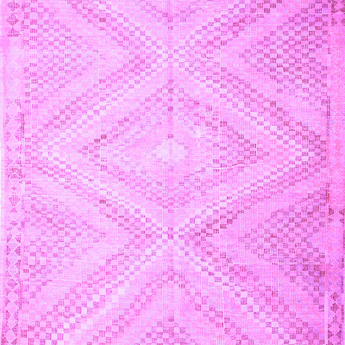 Machine Washable Southwestern Purple Country Area Rugs, wshcon853pur