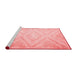 Country Red Washable Rugs