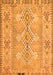 Serging Thickness of Machine Washable Southwestern Orange Country Area Rugs, wshcon854org