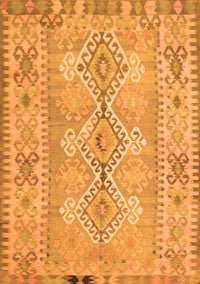 Southwestern Orange Country Rug, con854org