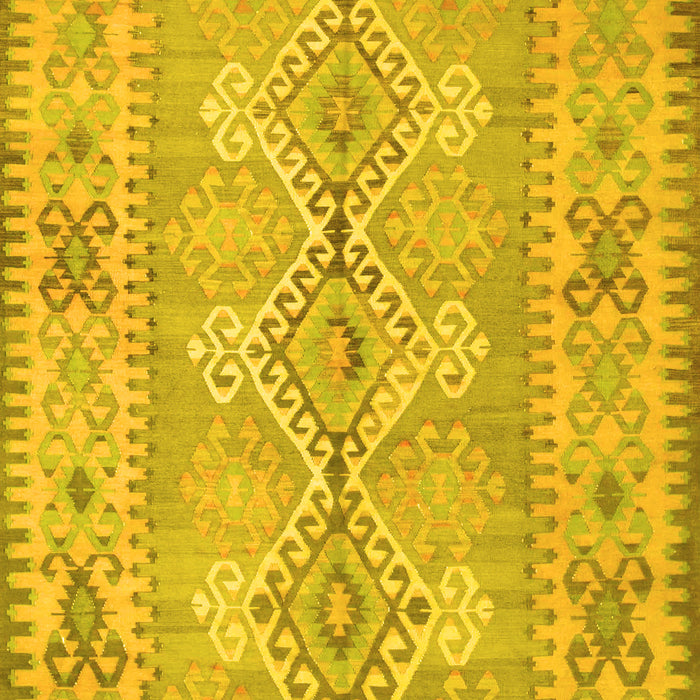 Southwestern Yellow Country Rug, con854yw
