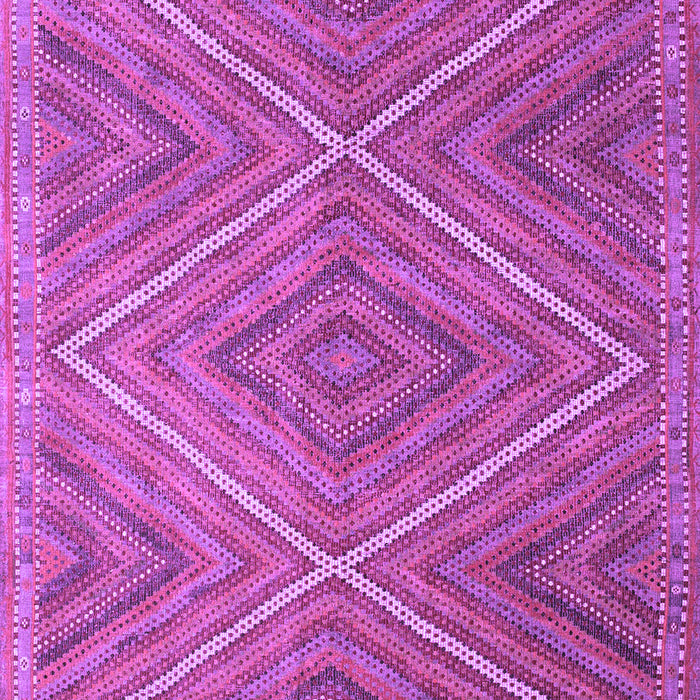 Machine Washable Southwestern Purple Country Area Rugs, wshcon855pur
