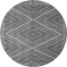 Machine Washable Southwestern Gray Country Rug, wshcon855gry