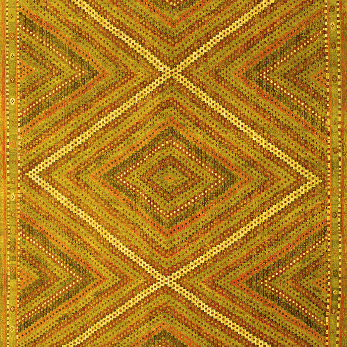 Southwestern Yellow Country Rug, con855yw