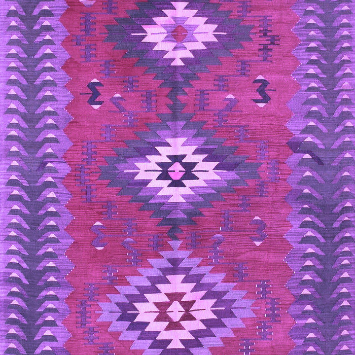 Machine Washable Oriental Purple Traditional Area Rugs, wshcon856pur