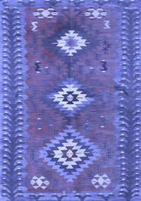 Oriental Blue Traditional Rug, con856blu