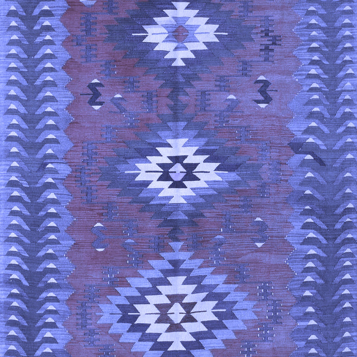 Oriental Blue Traditional Rug, con856blu