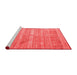 Country Red Washable Rugs