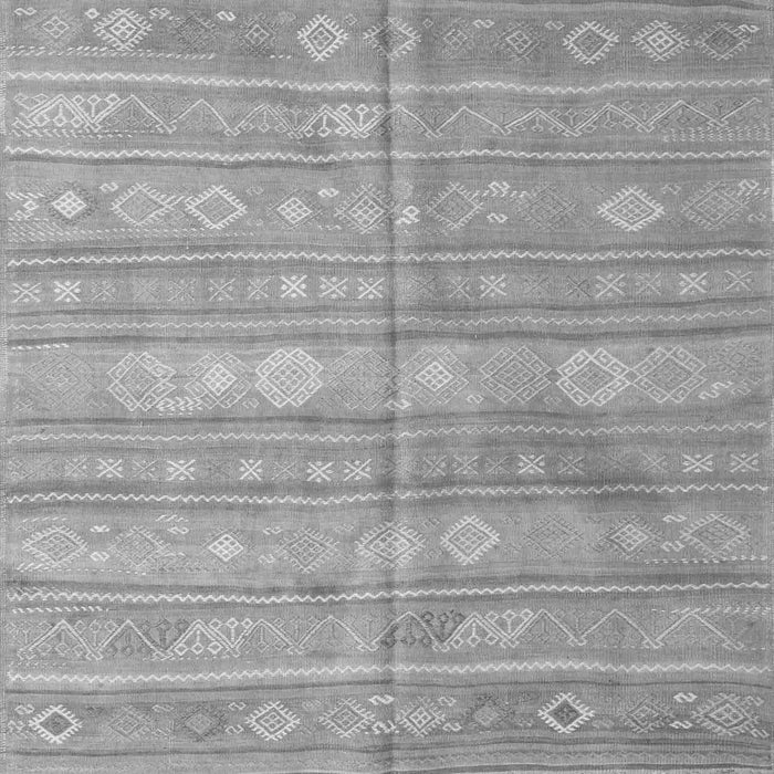 Southwestern Gray Country Rug, con857gry