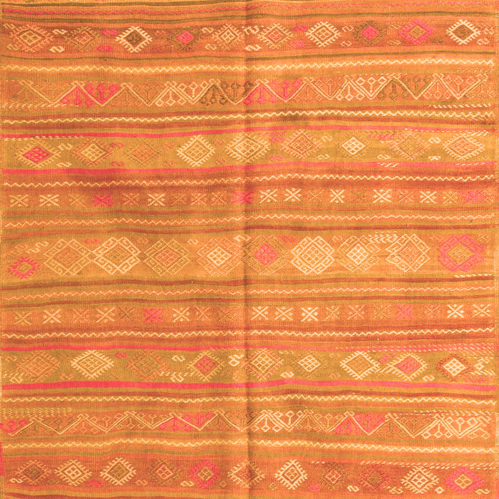 Southwestern Orange Country Rug, con857org