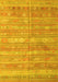 Southwestern Yellow Country Rug, con857yw