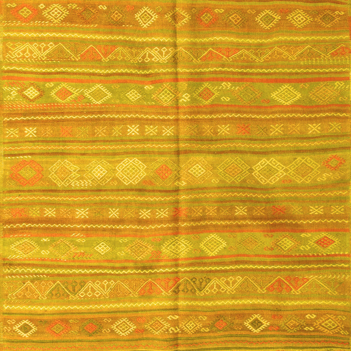 Southwestern Yellow Country Rug, con857yw