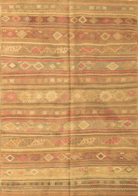 Southwestern Brown Country Rug, con857brn