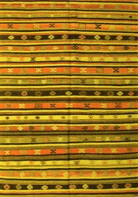 Southwestern Yellow Country Rug, con858yw