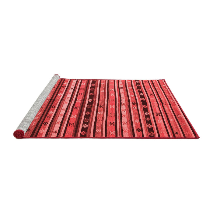 Country Red Washable Rugs