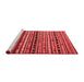 Country Red Washable Rugs