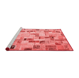 Transitional Red Washable Rugs