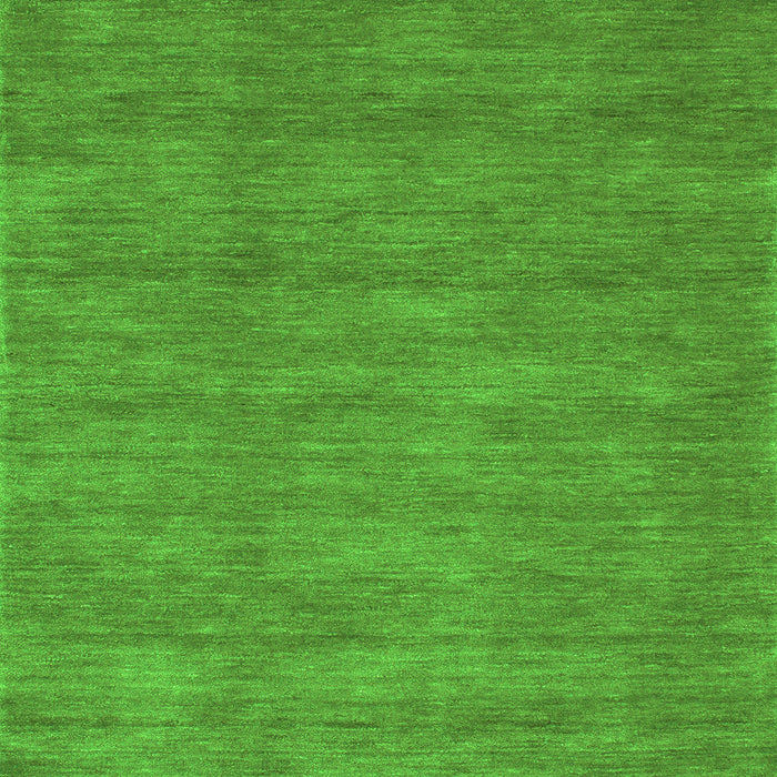 Serging Thickness of Machine Washable Abstract Green Contemporary Area Rugs, wshcon85grn