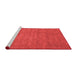 Contemporary Red Washable Rugs