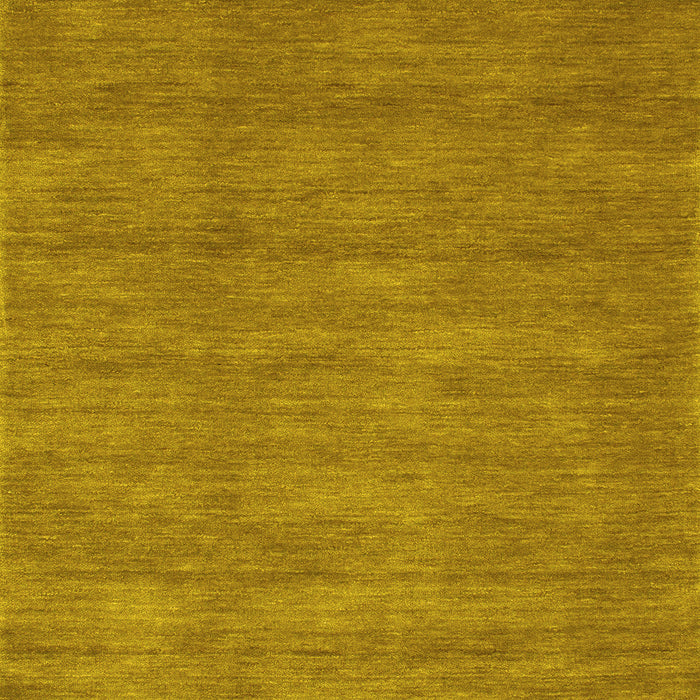 Machine Washable Abstract Yellow Contemporary Rug, wshcon85yw