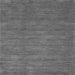 Serging Thickness of Abstract Gray Contemporary Rug, con85gry