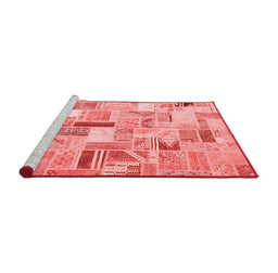 Transitional Red Washable Rugs