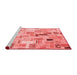 Transitional Red Washable Rugs