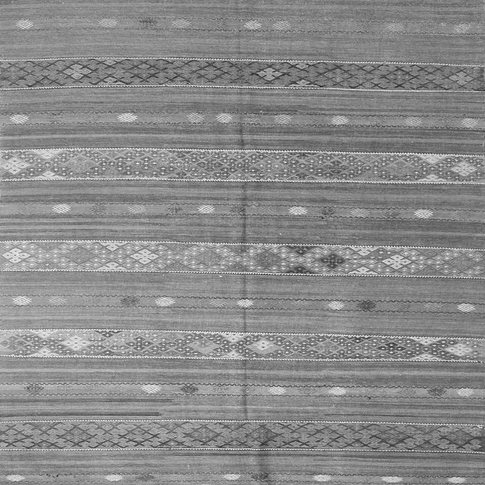 Serging Thickness of Oriental Gray Traditional Rug, con862gry