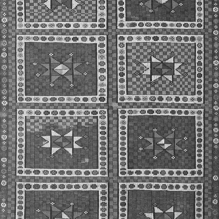 Abstract Gray Contemporary Rug, con863gry