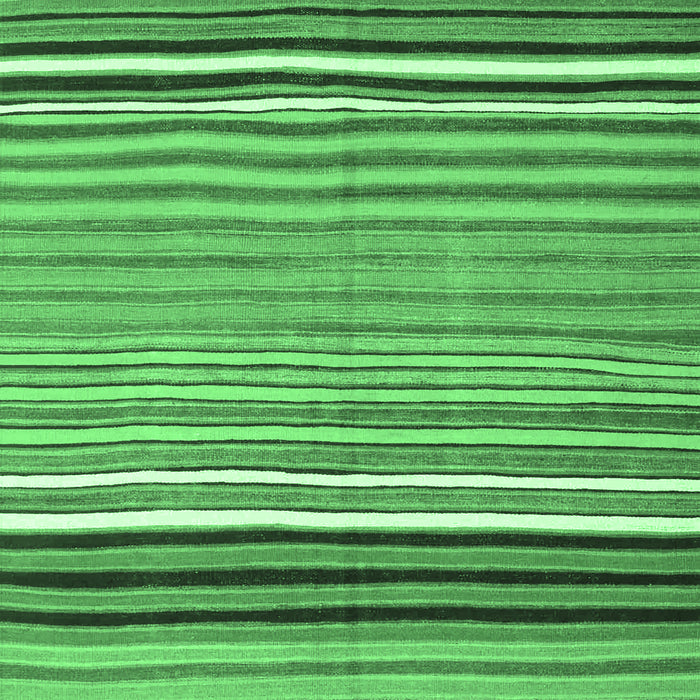 Machine Washable Oriental Emerald Green Traditional Area Rugs, wshcon864emgrn