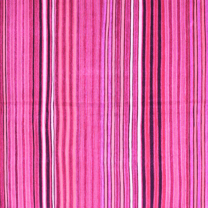 Square Machine Washable Oriental Pink Traditional Rug, wshcon864pnk