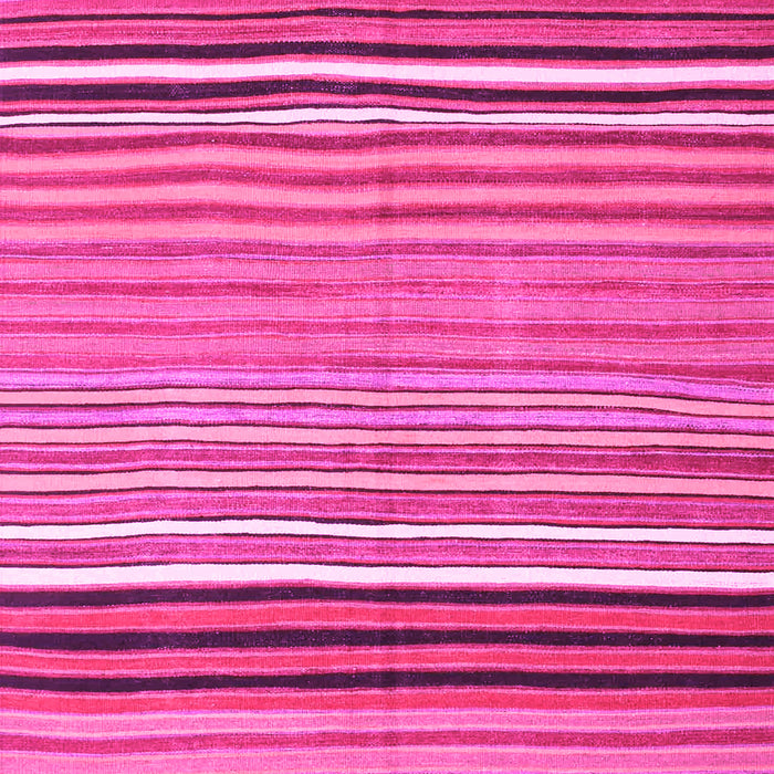 Machine Washable Oriental Pink Traditional Rug, wshcon864pnk