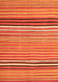 Oriental Orange Traditional Rug, con864org