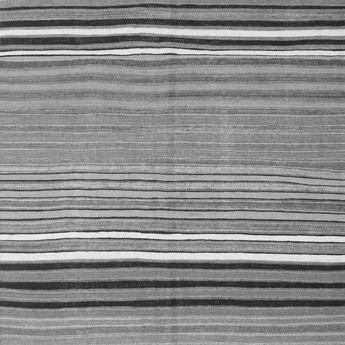 Serging Thickness of Machine Washable Oriental Gray Traditional Rug, wshcon864gry