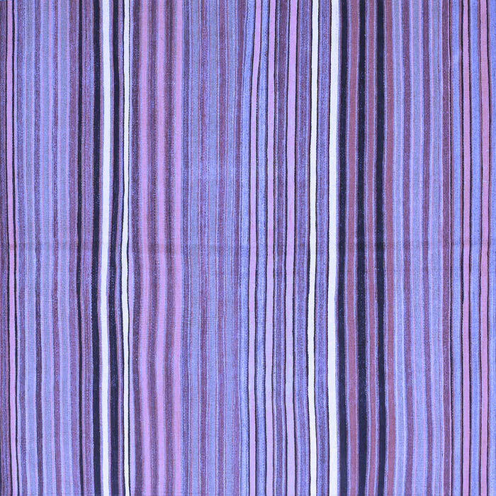 Square Machine Washable Oriental Blue Traditional Rug, wshcon864blu